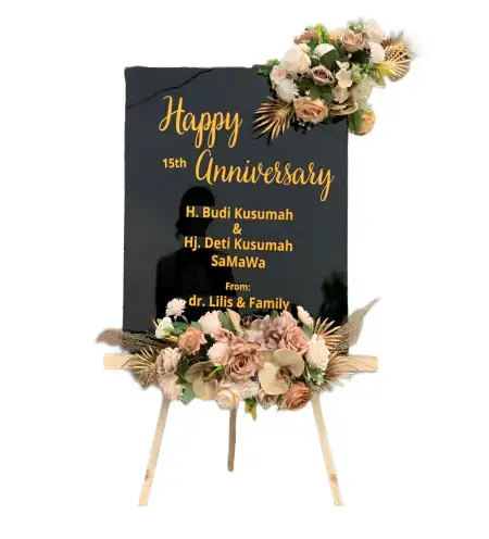 Papan Bunga Akrilik Koto Keras