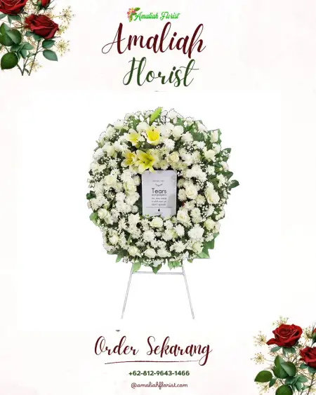 Krans Bunga Duka Koto Keras